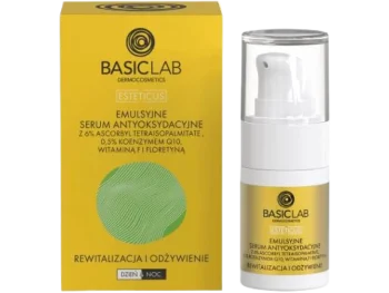 Zdjęcie produktu BASICLAB Esteticus Emulsyjne serum antyoksydacyjne Rewitalizacja i Odżywienie