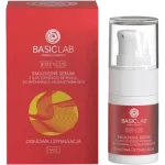BASICLAB Esteticus Emulsyjne serum z retinolem, witaminą C i koenzymem Q10