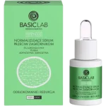 BASICLAB Esteticus Normalizujące serum przeciw zaskórnikom Odblokowanie i Redukcja
