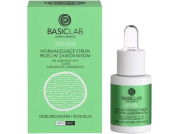 Zdjęcie produktu BASICLAB Esteticus Normalizujące serum przeciw zaskórnikom Odblokowanie i Redukcja
