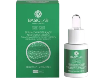 Zdjęcie produktu BASICLAB Esteticus Serum zmniejszające niedoskonałości Redukcja i Zwężenie