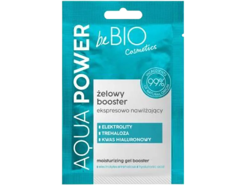 BE BIO EWA CHODAKOWSKA Aqua Power żelowy booster nawilżający, maska