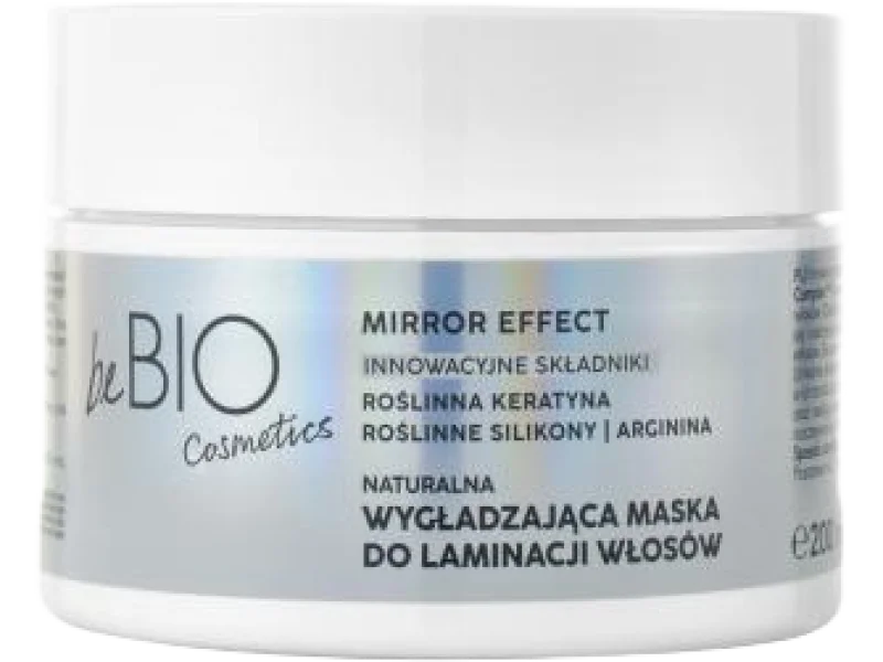 BE BIO EWA CHODAKOWSKA Baby Hair Complex Mirror Effect Naturalna wygładzająca maska do laminacji włosów