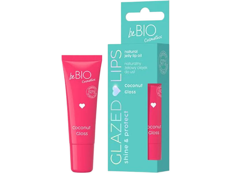 BE BIO EWA CHODAKOWSKA Glazed Lips Coconut glass Naturalny żelowy olejek do ust