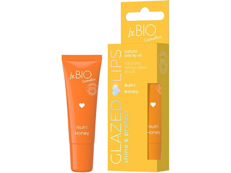 BE BIO EWA CHODAKOWSKA Glazed Lips Nutrii honey Naturalny żelowy olejek do ust