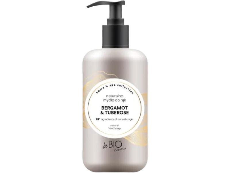 BE BIO EWA CHODAKOWSKA Home&Spa Collection Bergamot & Tuberose Naturalne mydło do rąk, płyn