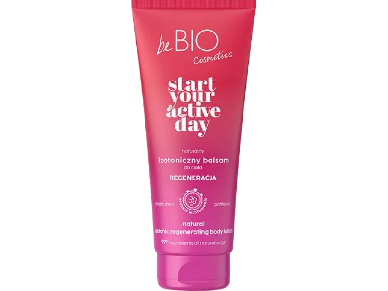 BE BIO EWA CHODAKOWSKA Start Your Active Day Naturalny izotoniczny balsam regenerujący do ciała