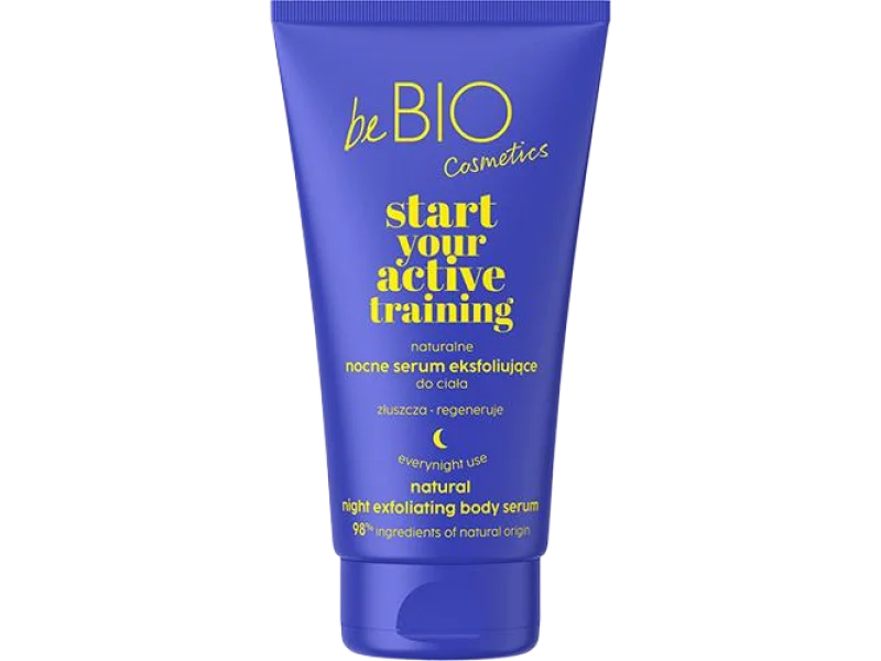 BE BIO EWA CHODAKOWSKA Start Your Active Training Naturalne nocne serum eksfoliujące do ciała