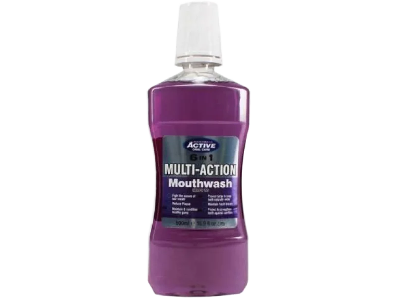 BEAUTY FORMULAS Active Oral Care 6w1 Multi-Action, płyn do jamy ustnej