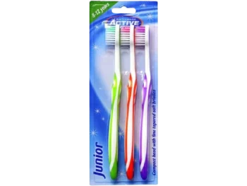 Zdjęcie produktu Beauty Formulas Active Oral Care Junior Szczoteczki do zębów dla dzieci 8-12 lat, sprzęt medyczny