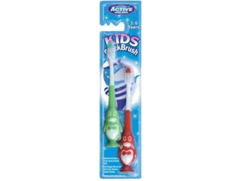 Zdjęcie produktu Beauty Formulas Active Oral Care Szczoteczka do zębów Kids Quick Pingwinek 3-6 lat, sprzęt medyczny