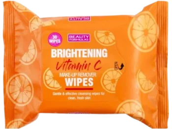 Zdjęcie produktu Beauty Formulas Brightening Vitamin C Chusteczki oczyszczające do twarzy z Witaminą C
