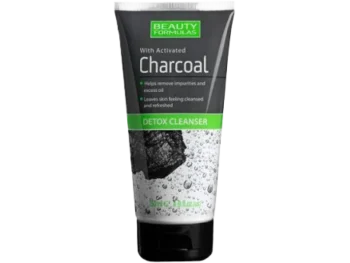 Zdjęcie produktu BEAUTY FORMULAS Charcoal Detox Cleanser żel do mycia twarzy z aktywnym węglem