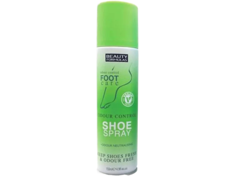 BEAUTY FORMULAS Dezodorant do butów, spray