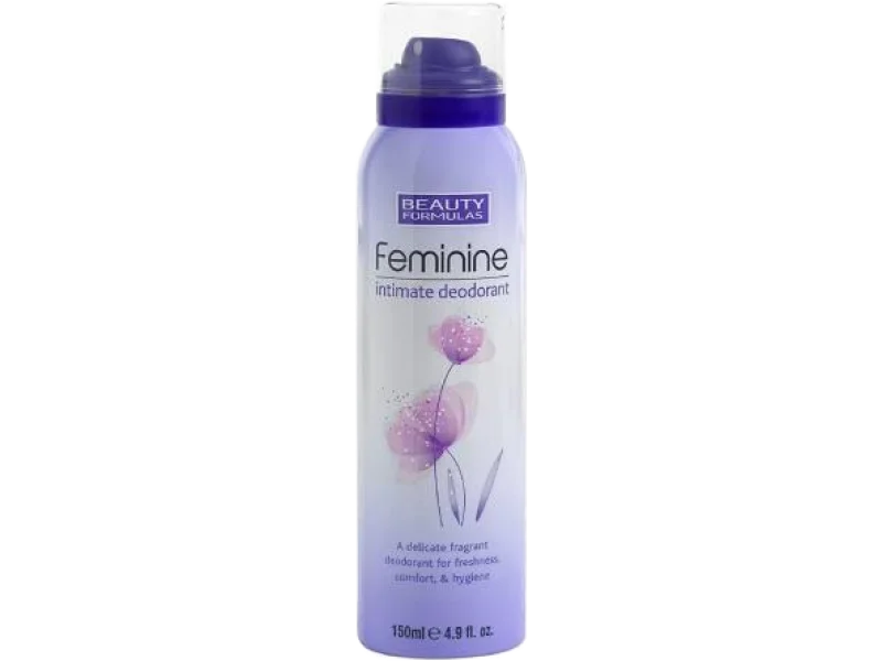 BEAUTY FORMULAS Dezodorant do higieny intymnej, spray