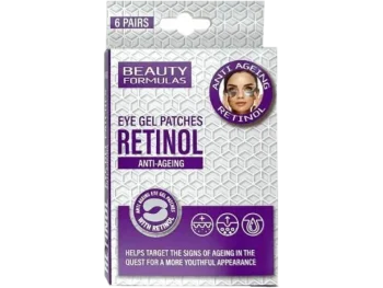 Zdjęcie produktu Beauty Formulas Przeciwstarzeniowe płatki pod oczy z retinolem, plaster