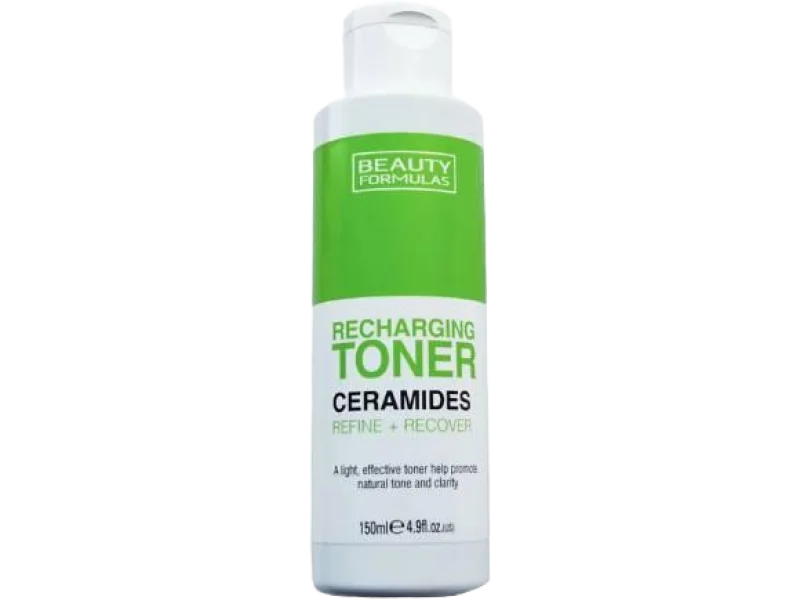 Beauty Formulas Recharging Toner Ceramides Regenerujący tonik z ceramidami, płyn