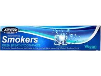 Zdjęcie produktu BEAUTY FORMULAS Smokers Pasta do zębów dla palaczy, 0,22%