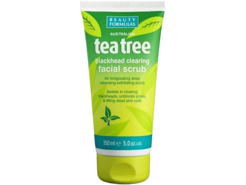 BEAUTY FORMULAS Tea Tree Peeling do twarzy