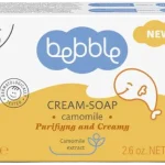 BEBBLE Mydło rumiankowe dla dzieci, kostka