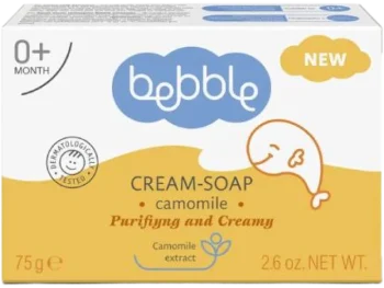 Zdjęcie produktu BEBBLE Mydło rumiankowe dla dzieci, kostka