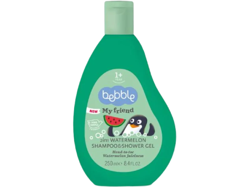 BEBBLE Szampon i żel pod prysznic 2w1 Arbuzowy