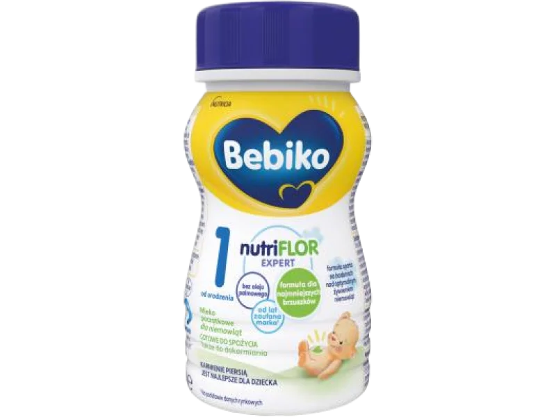 BEBIKO 1 NUTRIflor Expert Mleko początkowe dla niemowląt od urodzenia, płyn
