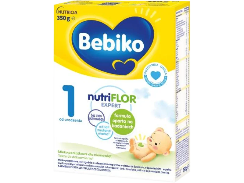 Bebiko 1 nutriFLOR EXPERT mleko początkowe dla niemowląt od urodzenia, proszek