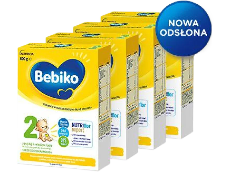 Bebiko 2 Nutriflor Expert mleko następne dla niemowląt powyżej 6. miesiąca życia, proszek