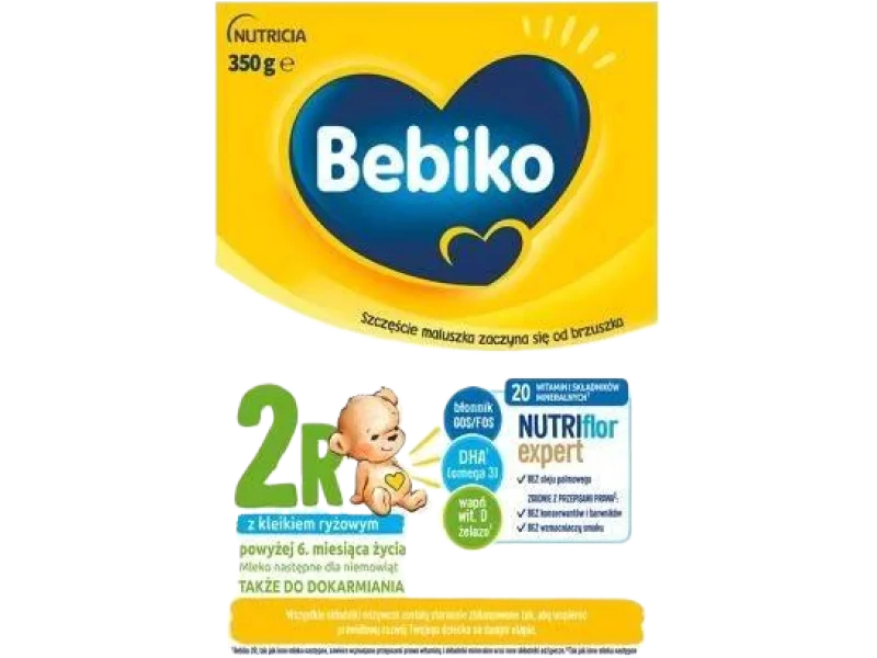 Bebiko 2R z NutriFlor+ EXPERT mleko następne dla niemowląt powyżej 6. miesiąca życia, proszek