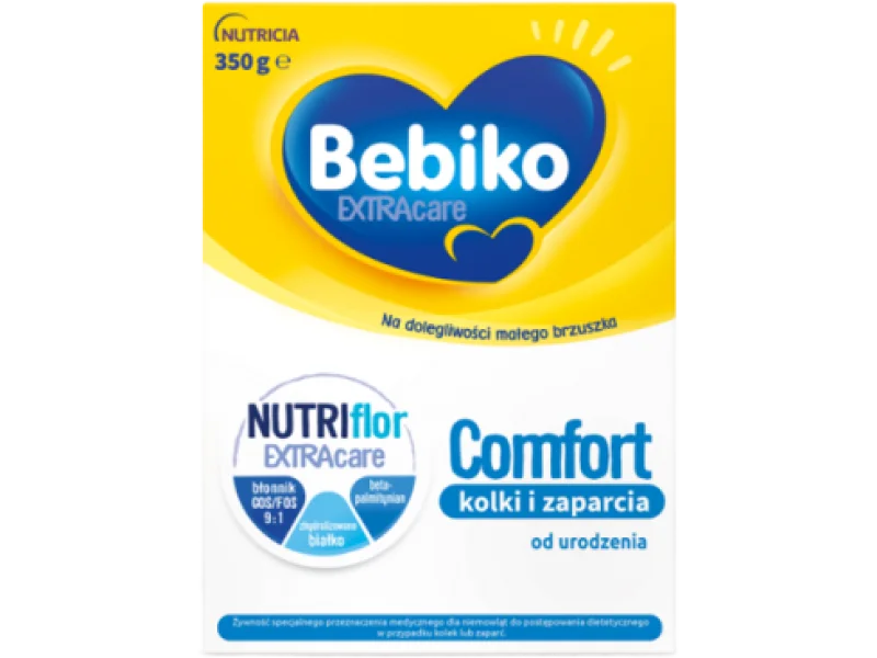 Bebiko Extra Care Comfort 1 Mleko specjalistyczne przeciw kolkom i zaparciom od urodzenia, proszek