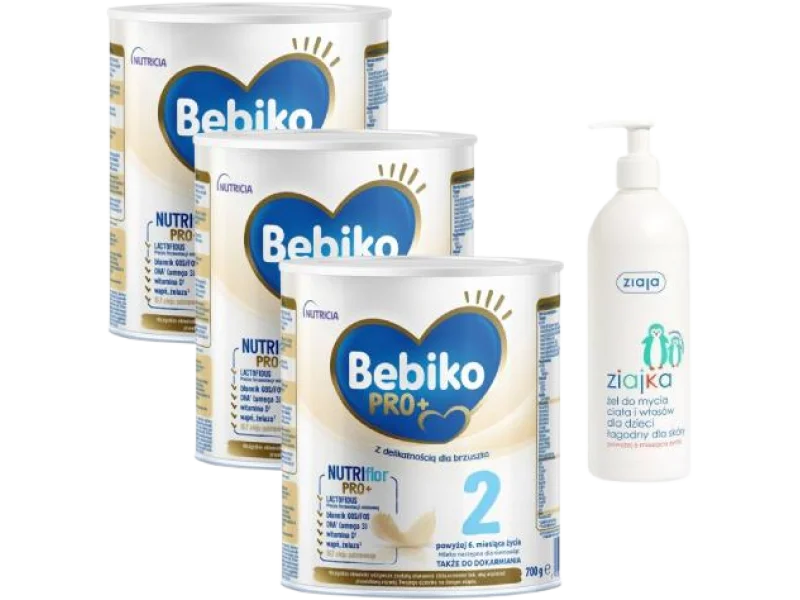 Bebiko Pro+ 2 Mleko następne dla niemowląt powyżej 6 miesiąca życia, proszek