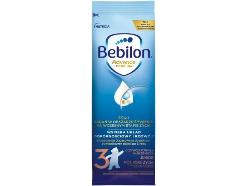 Bebilon 3 Advance Pronutra Junior Odżywcza formuła na bazie mleka po 1. roku życia, proszek