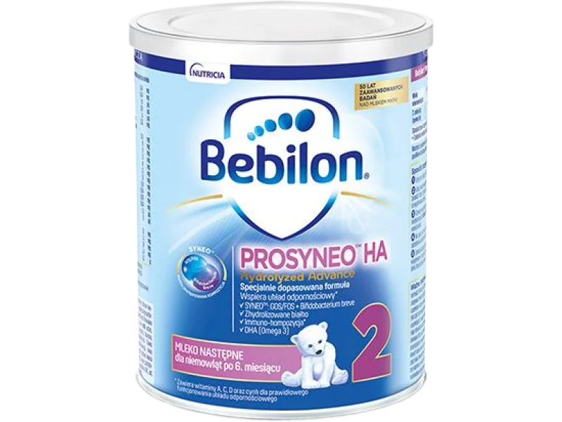 BEBILON Prosyneo HA 2 Mleko następne dla niemowląt po 6. miesiącu, proszek