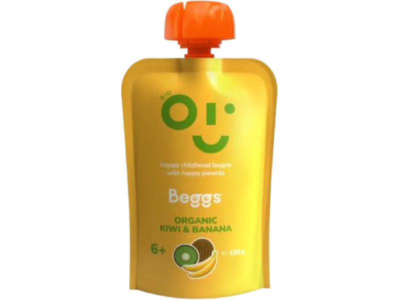 Beggs BIO Kiwi i banan 6+
