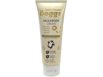 Zdjęcie produktu Beggs Krem nawilżający do twarzy i ciała dla dzieci