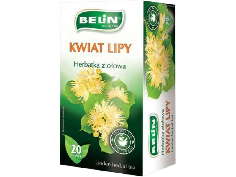 Belin Herbatka ziołowa Lipa, zioła do zaparzania