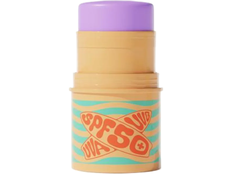 Bell Surf Stick Kolorowy sztyft przeciwsłoneczny SPF 50+ Fioletowy, sztyft na skórę