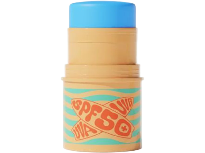 Bell Surf Stick Kolorowy sztyft przeciwsłoneczny SPF 50+ niebieski, sztyft na skórę