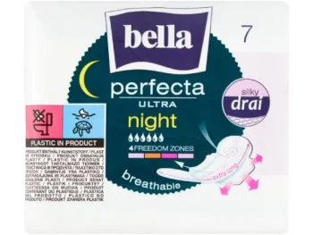 Zdjęcie produktu BELLA Perfecta Ultra Night Silky Drai Podpaski higieniczne, środki chłonne