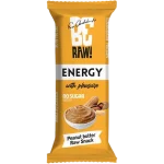BeRAW Energy Peanut Butter, smak masła orzechowego, baton