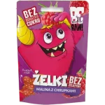 BeRAW Kids Żelki Malina z chrupkami, żelki