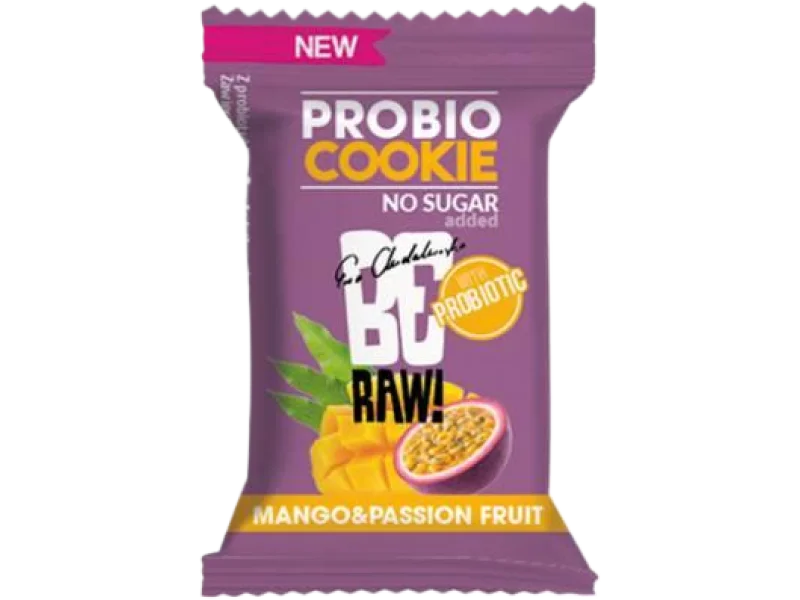 BeRAW Probio Cookie Mango & Passion Fruit