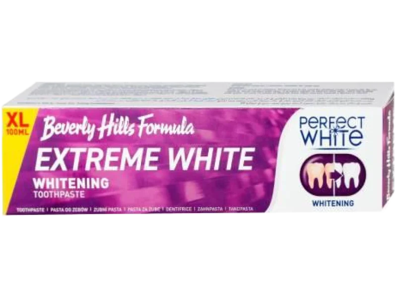 BEVERLY HILLS Extreme White Pasta do zębów wybielająca, pasta do jamy ustnej