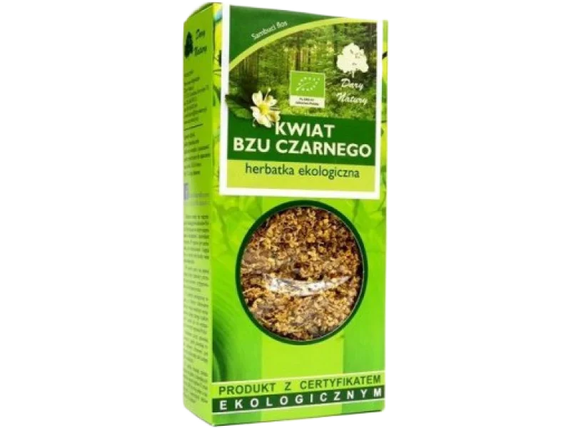 Bez Czarny Kwiat EKO DARY NATURY, zioła do zaparzania