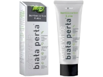 Zdjęcie produktu BIAŁA PERŁA Bamboo Carbon & Aloe, pasta