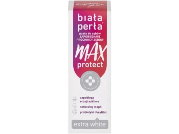 Zdjęcie produktu Biała Perła Max Protect Zapobieganie próchnicy zębów, pasta