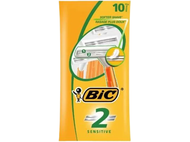 BIC 2 Sensitive Maszynka do golenia 2 ostrza, sprzęt medyczny