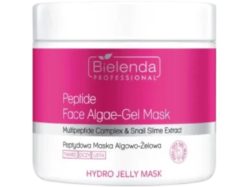 Zdjęcie produktu BIELENDA PROFESSIONAL HYDRO JELLY MASK Przeciwzmarszczkowa maska algowo-żelowa z peptydami i śluzem ślimaka
