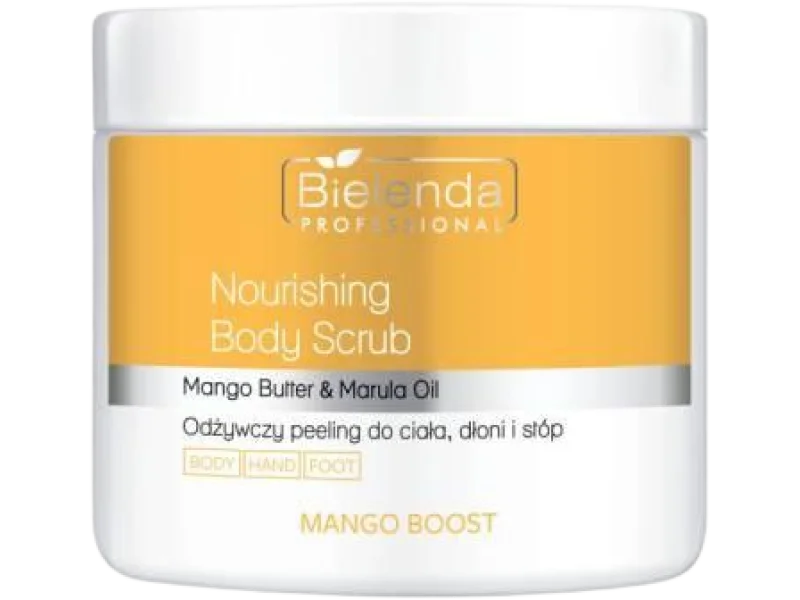 BIELENDA PROFESSIONAL Mango Boost Odżywczy peeling do ciała, dłoni i stóp